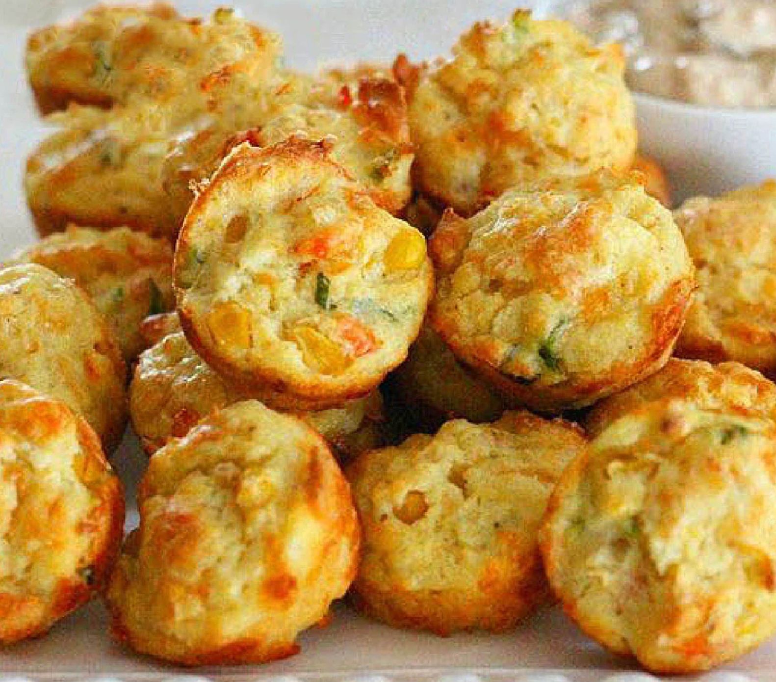 Corn & Crab Puffs